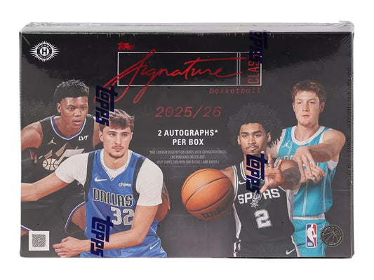 2025/26 Topps Signature Class Basketball Hobby Box