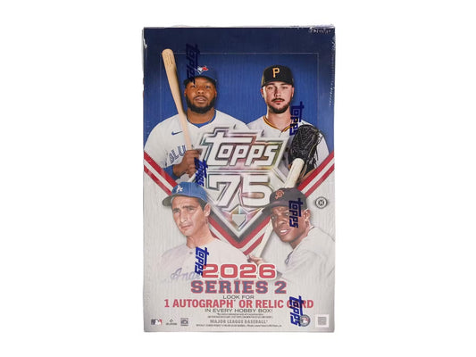2026 Topps Series 2 Baseball Hobby 12 Box Case