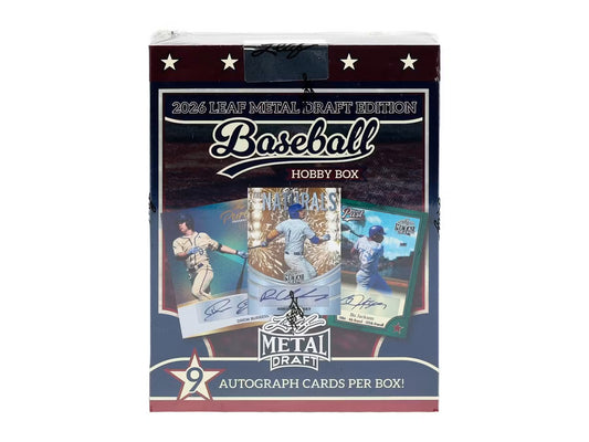 2026 Leaf Metal Draft Edition Baseball Hobby Box