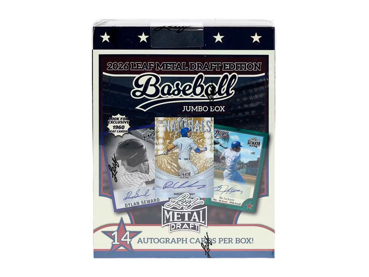2026 Leaf Metal Draft Edition Baseball Jumbo Box