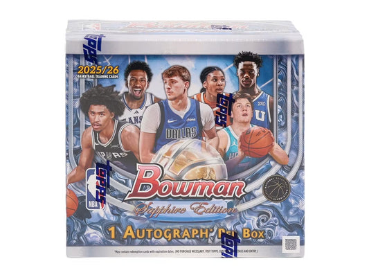 2025/26 Bowman Basketball Sapphire Edition Box