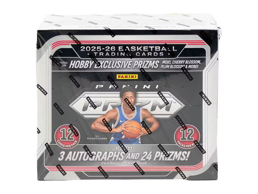 2025/26 Panini Prizm Basketball Hobby 12 Box Case