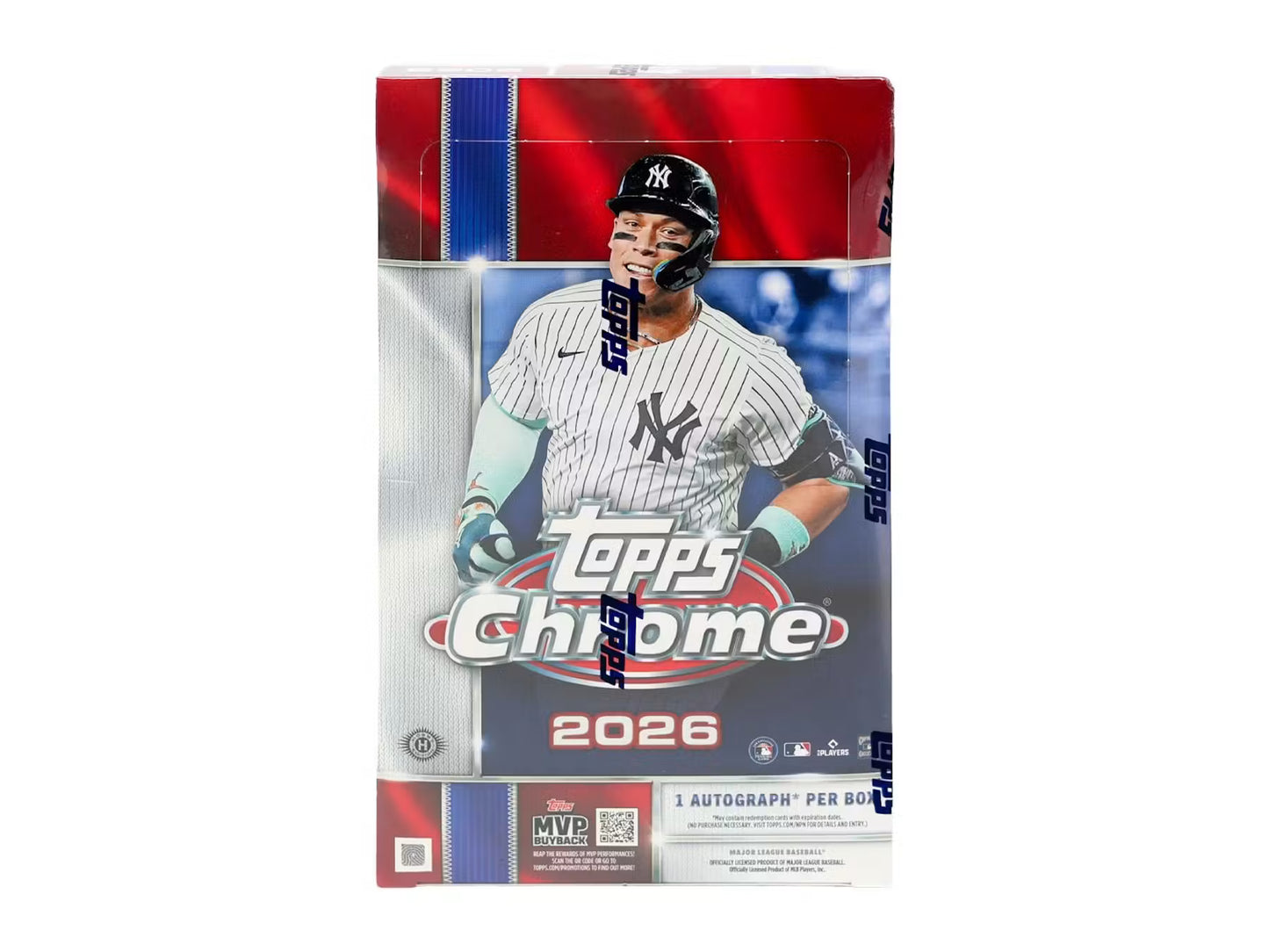 2026 Topps Chrome Baseball Hobby 12 Box Case