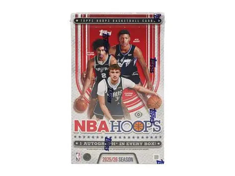 2025/26 Topps NBA Hoops Basketball Hobby Box