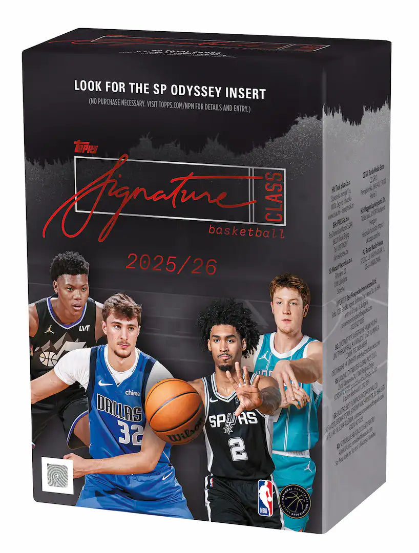 2025/26 Topps Signature Class Basketball Blaster Box