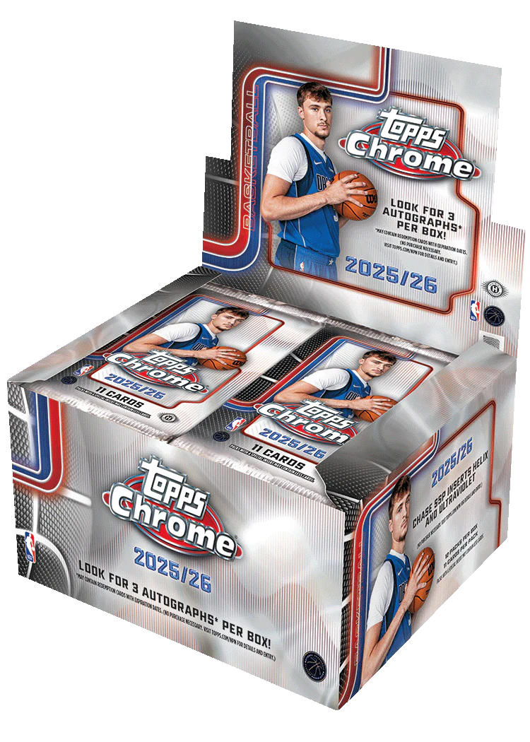 2025/26 Topps Chrome Basketball Jumbo Box