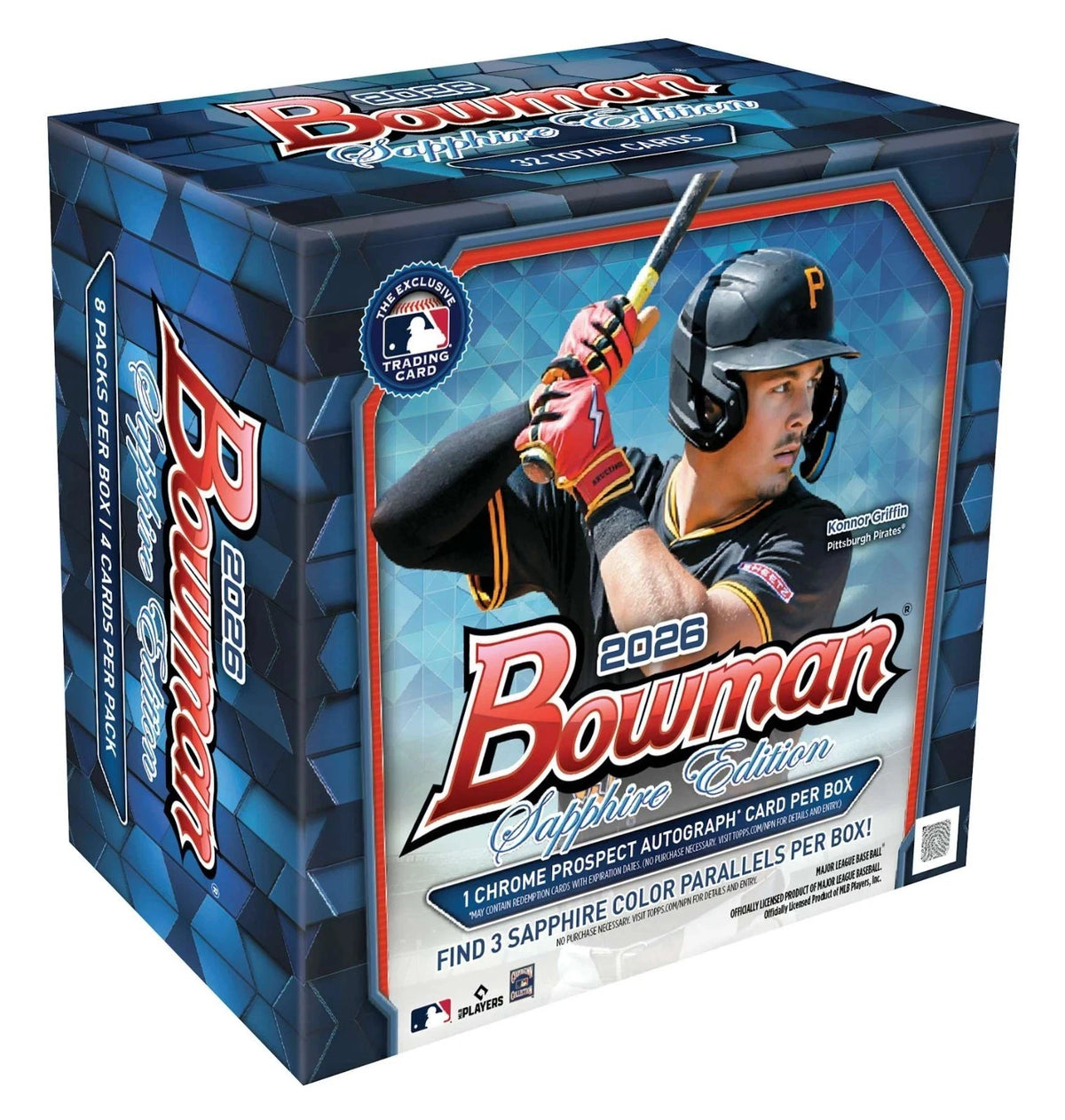 2026 Bowman Baseball Sapphire Edition 10 Box Case