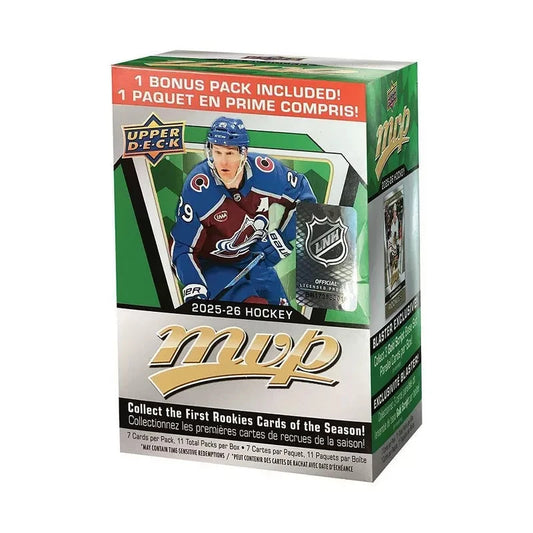 2025/26 Upper Deck MVP Hockey Blaster Box