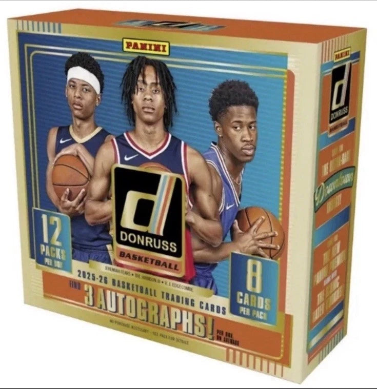 2025/26 Panini Donruss Basketball Hobby 16 Box Case