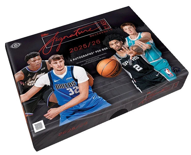 2025/26 Topps Signature Class Basketball Jumbo 6 Box Case