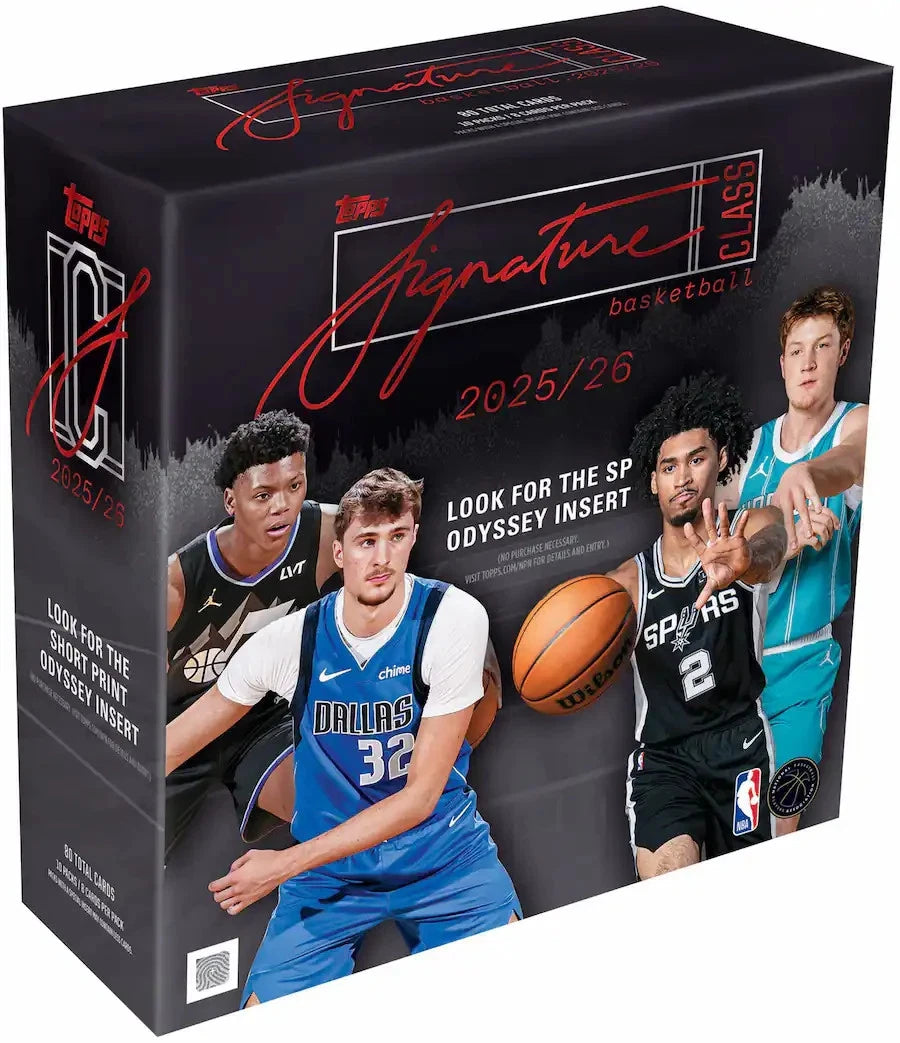 2025/26 Topps Signature Class Basketball Mega 20 Box Case